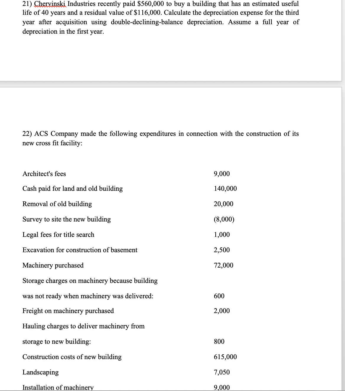 true false, short answer and multiple choose 19)