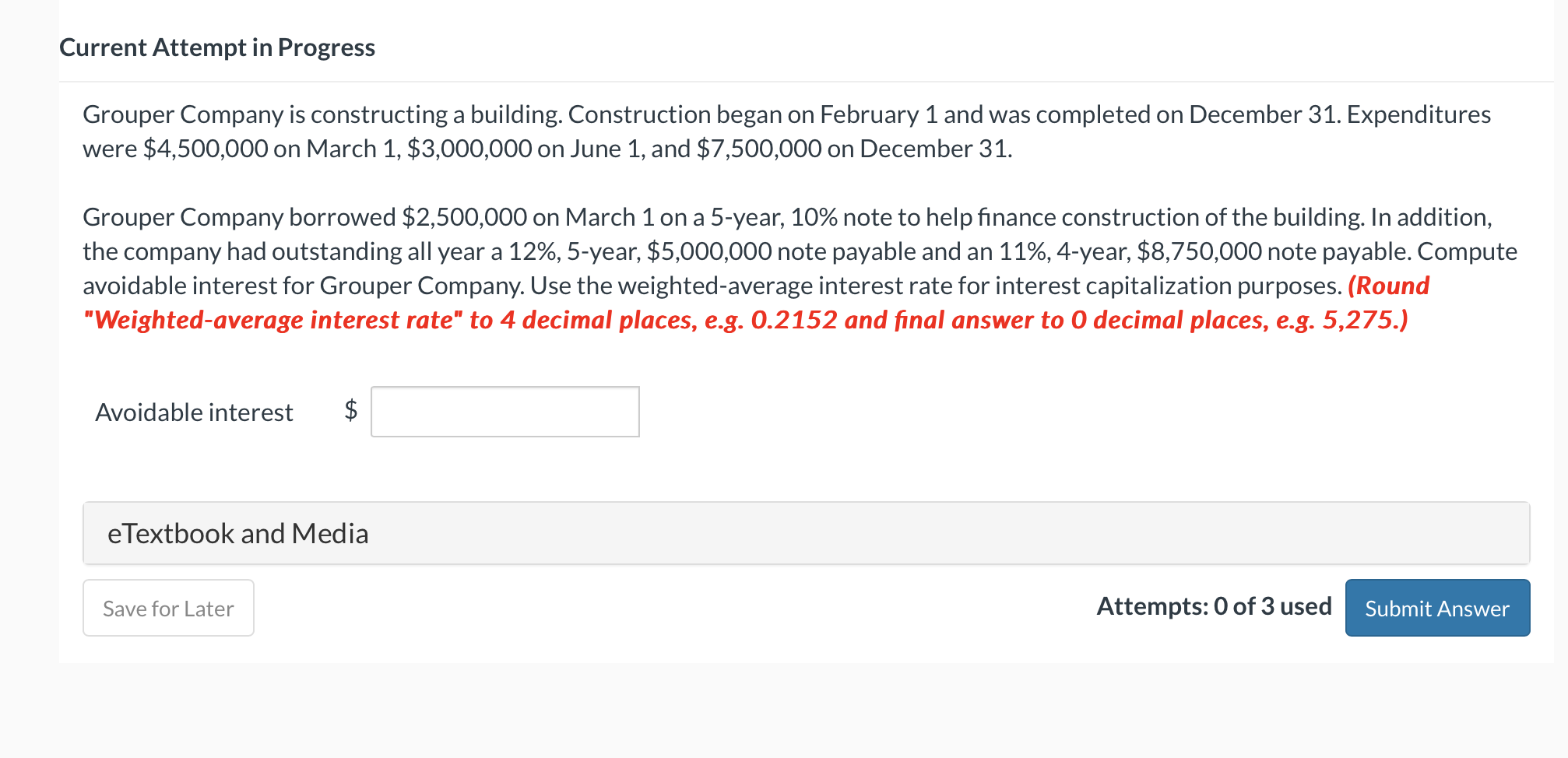 Current Attempt in Progress Grouper Company is
