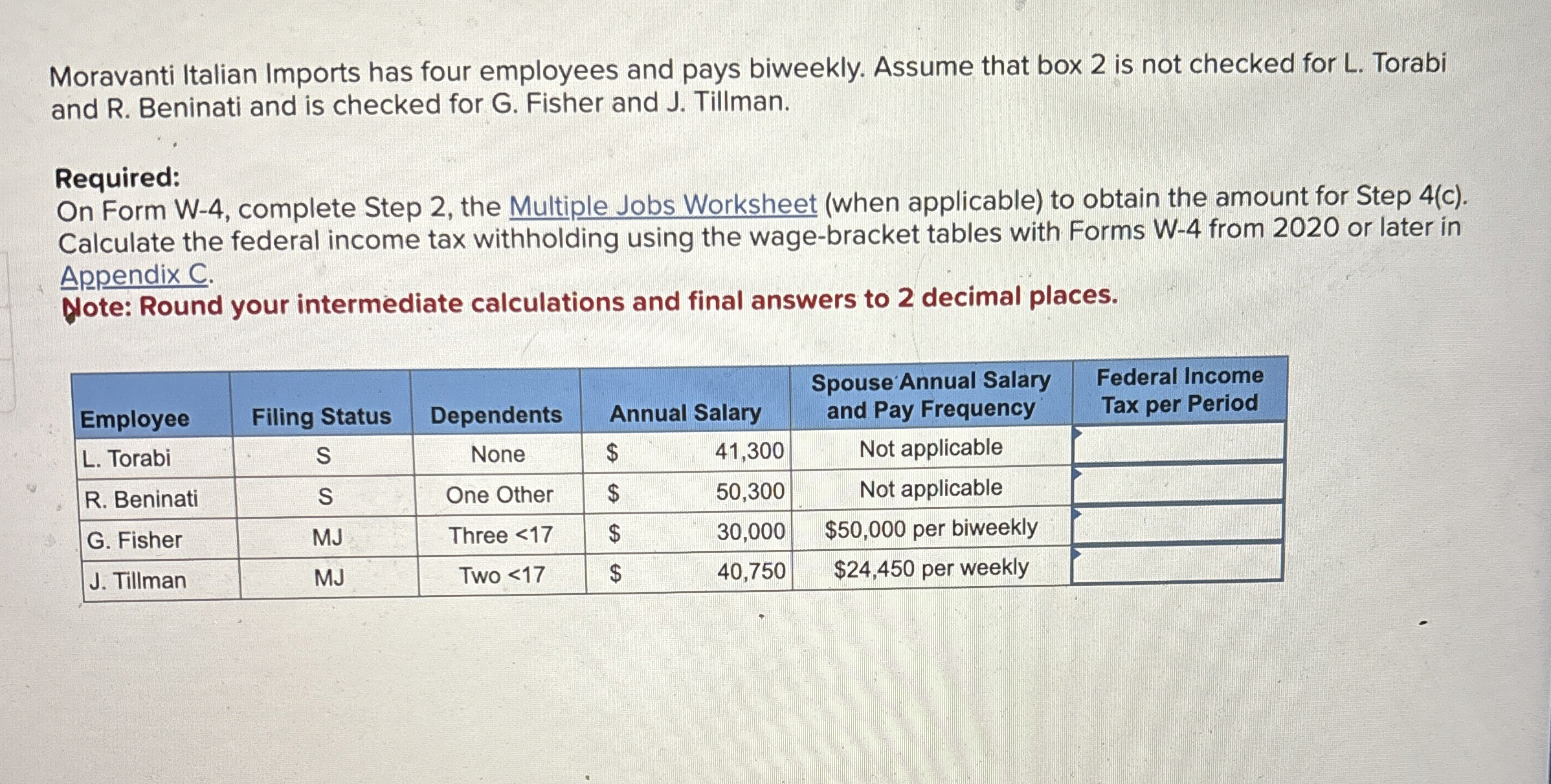 Moravanti Italian Imports has four employees and