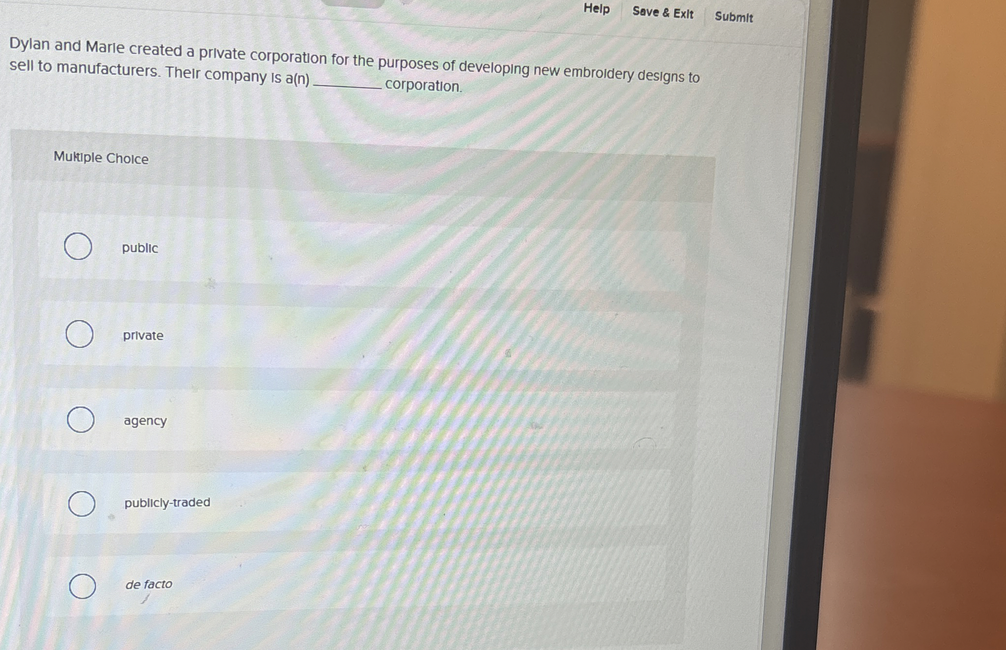 Help Save & Exit Submit Dylan and Marie created a