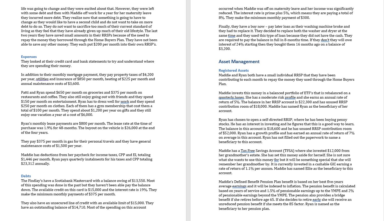 Advanced Financial Planning - Comprehensive