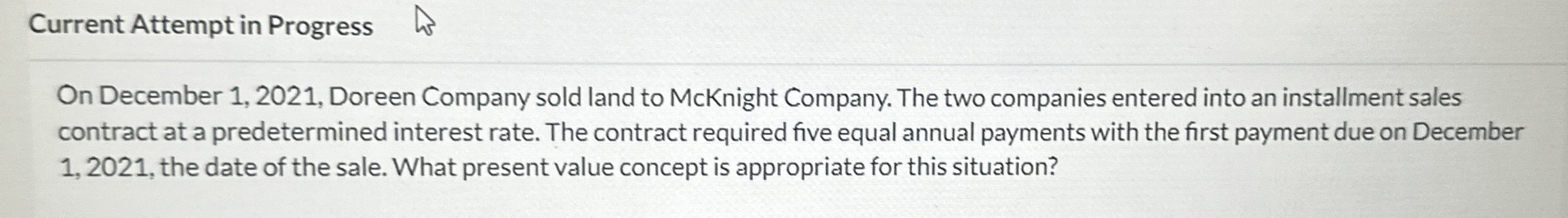 Current Attempt in Progress On December 1 , 2 0 2