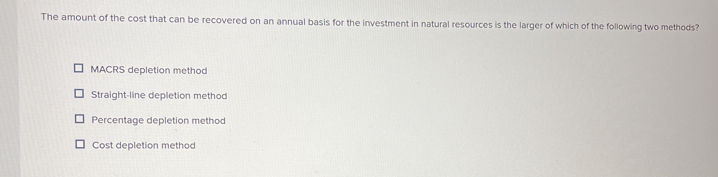 The amount of the cost that can be recovered on