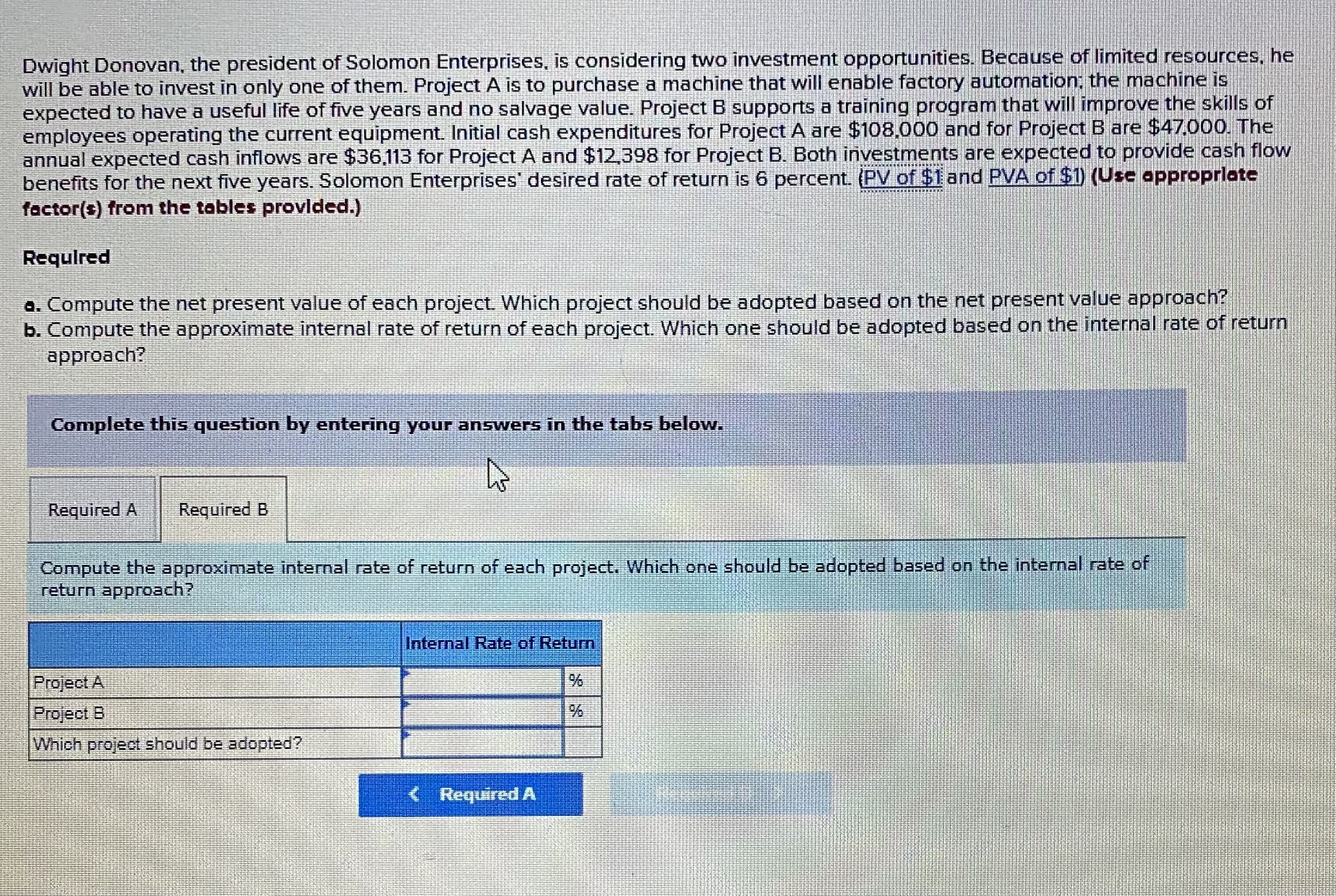 This question has a part A and Part B . Images provided