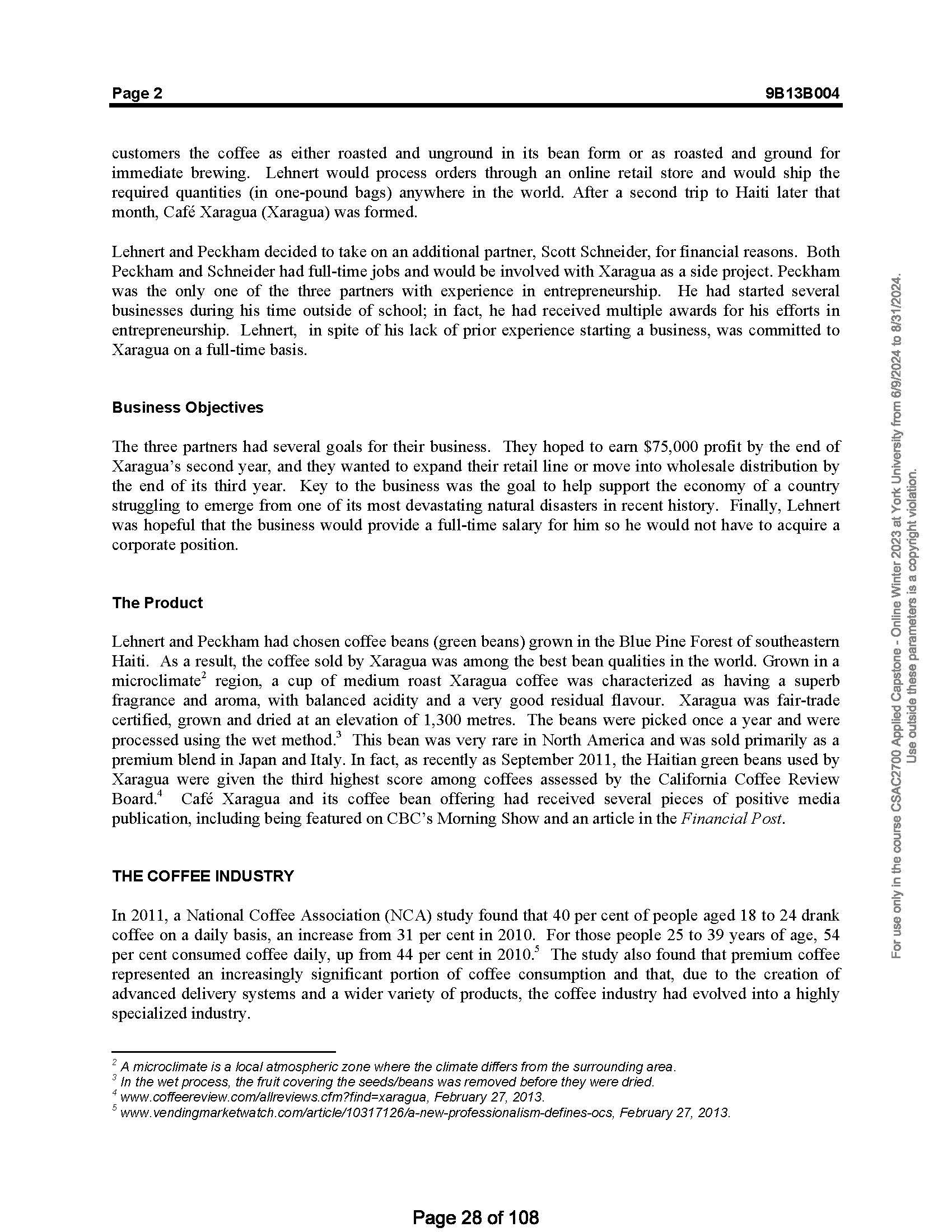 What are the options/alternatives presented in