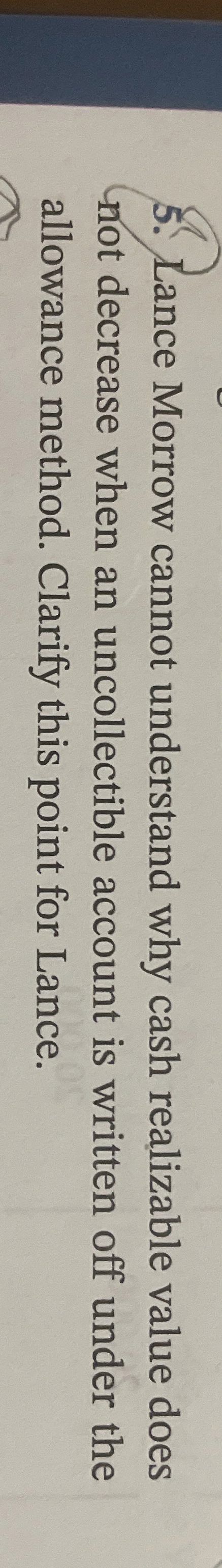 Lance Morrow cannot understand why cash