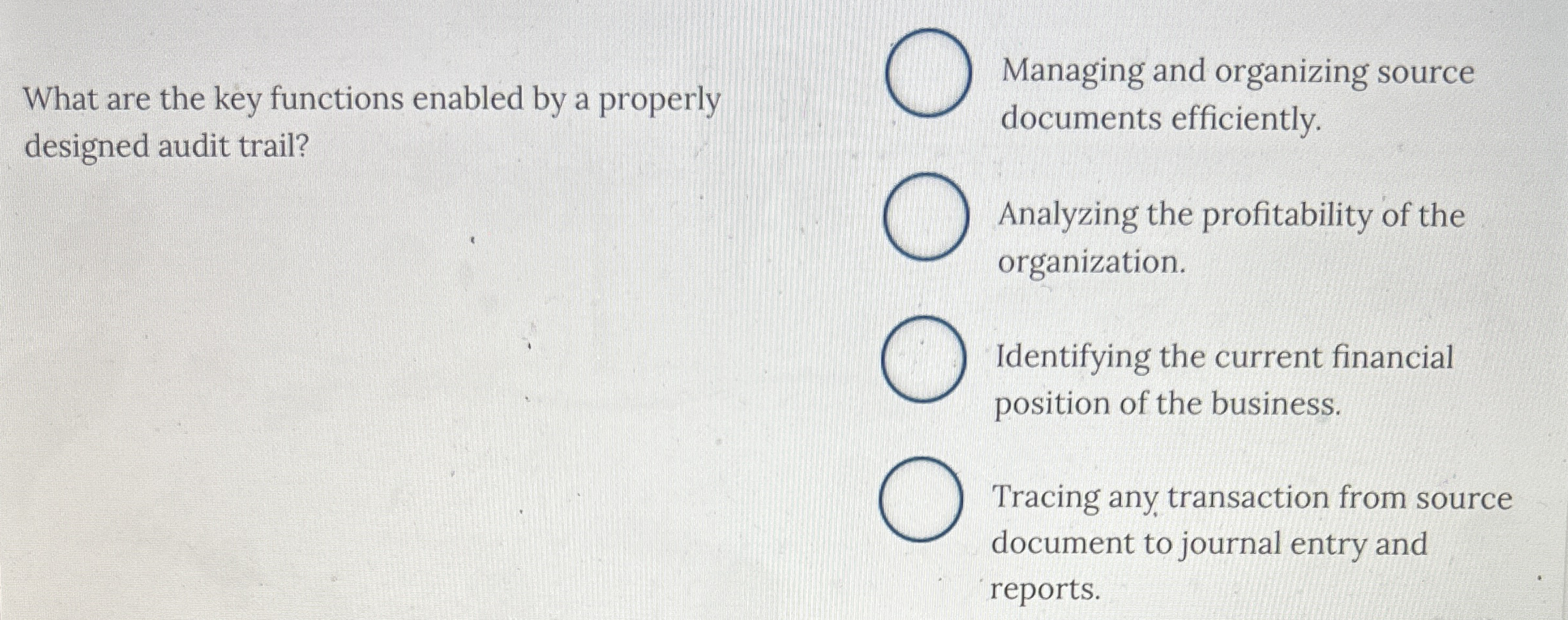 What are the key functions enabled by a properly