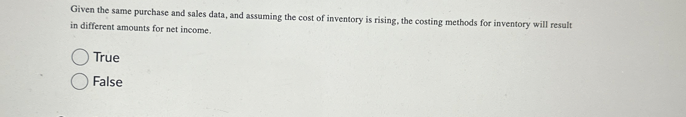 Given the same purchase and sales data, and