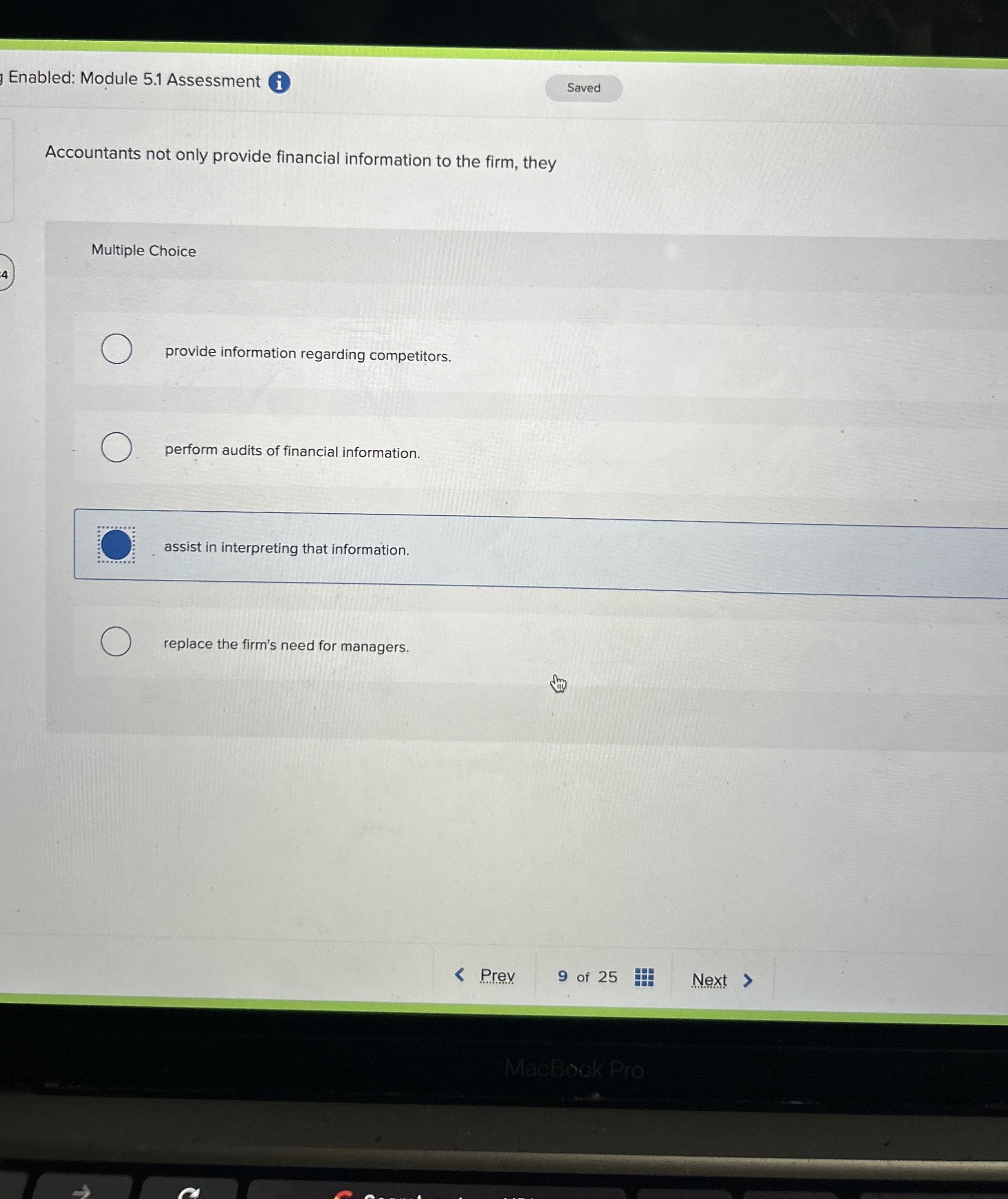 Enabled: Module 5 . 1 Assessment i x + 2