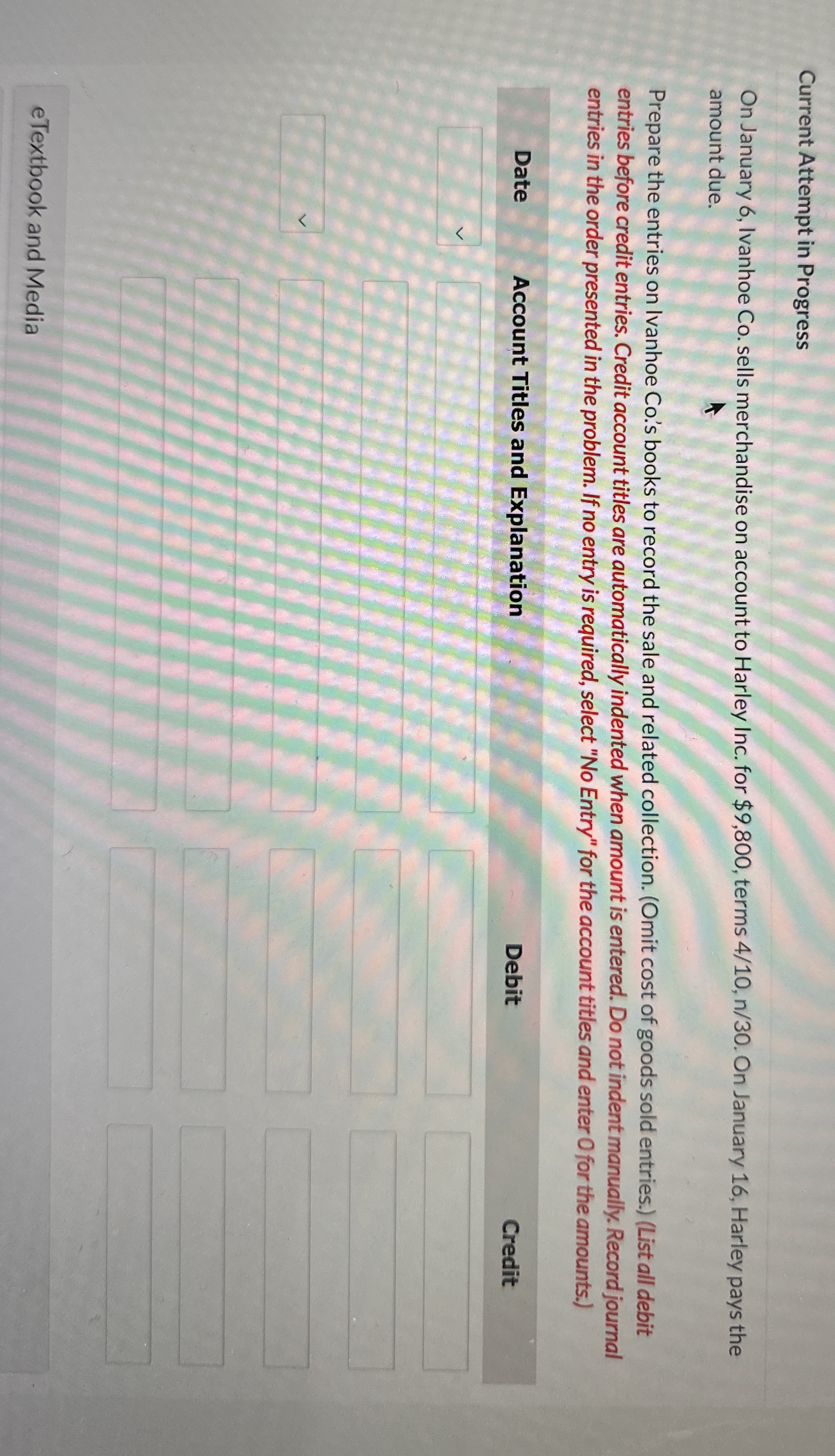 Current Attempt in Progress On January 6 ,