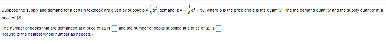 Suppose the supply and demand for a certain