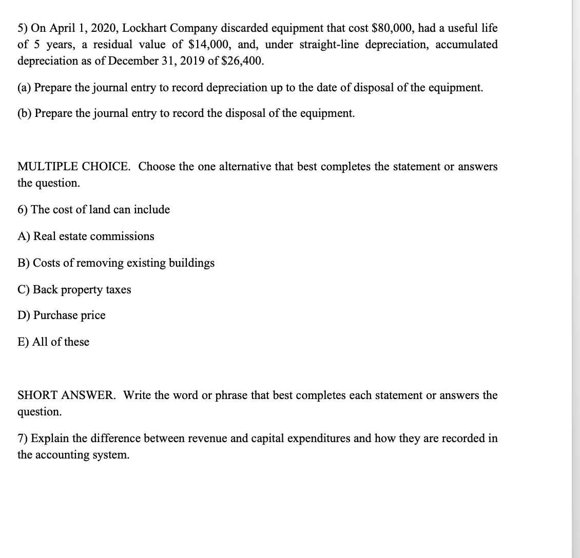 its multiple choose and true or false Simply type