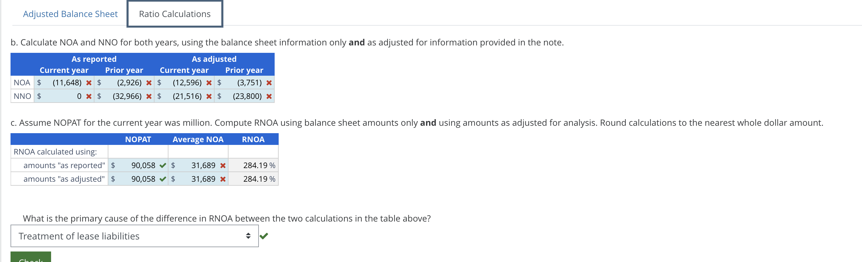 Current Prior Consolidated Balance Sheet ($