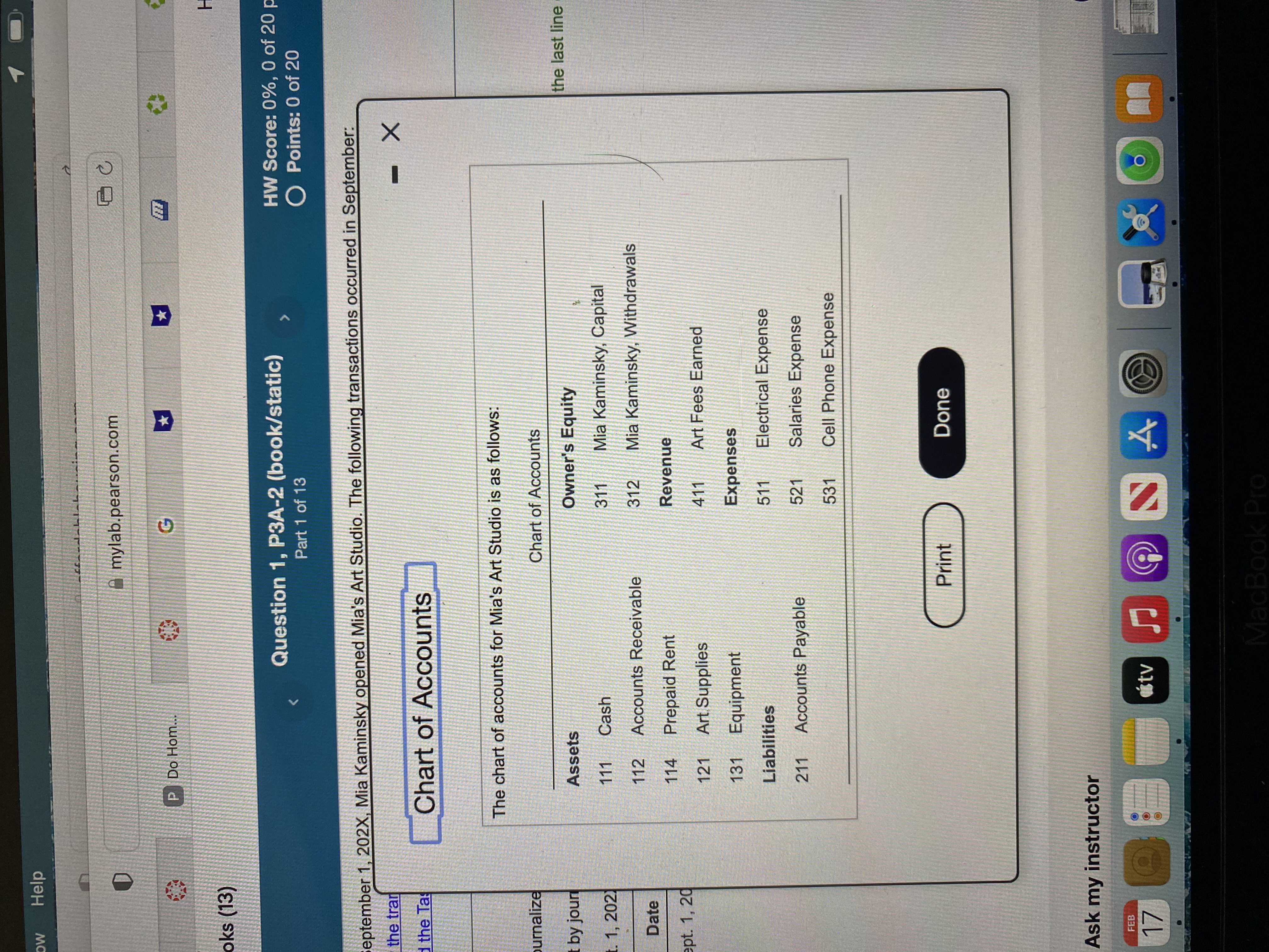 W Help mylab.pearson.com P Do Hom.. G oks (13)