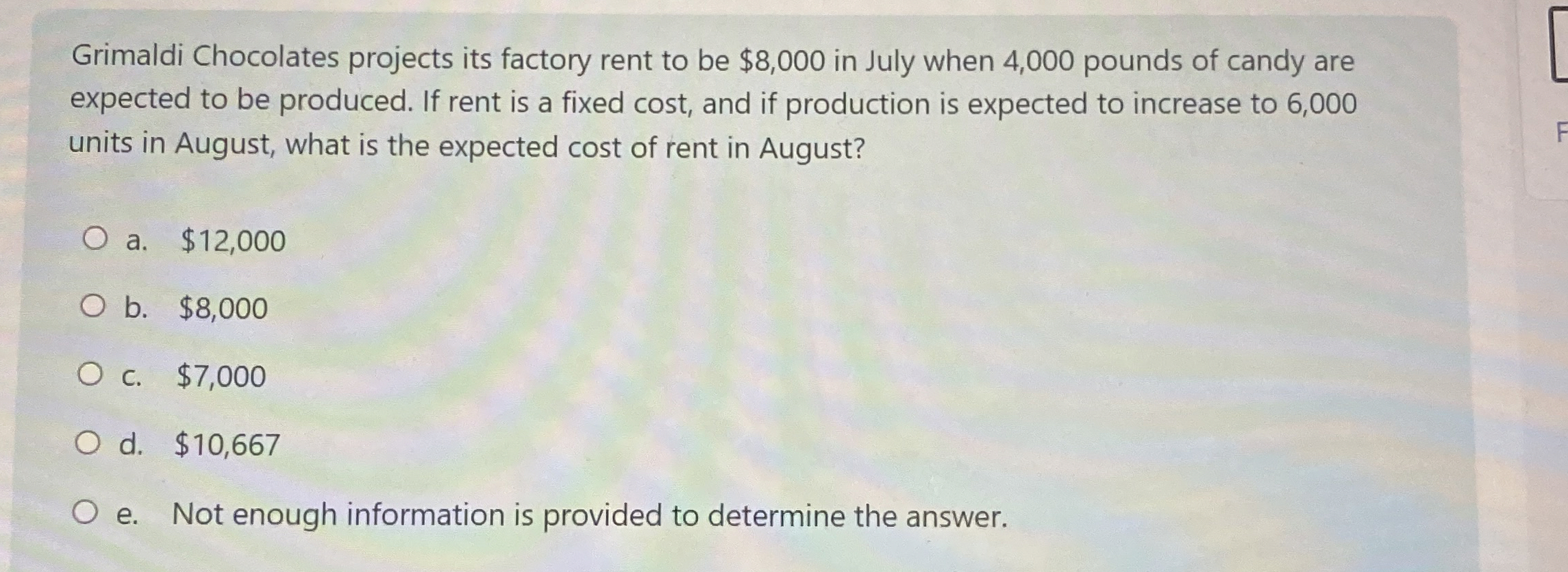 Grimaldi Chocolates projects its factory rent to