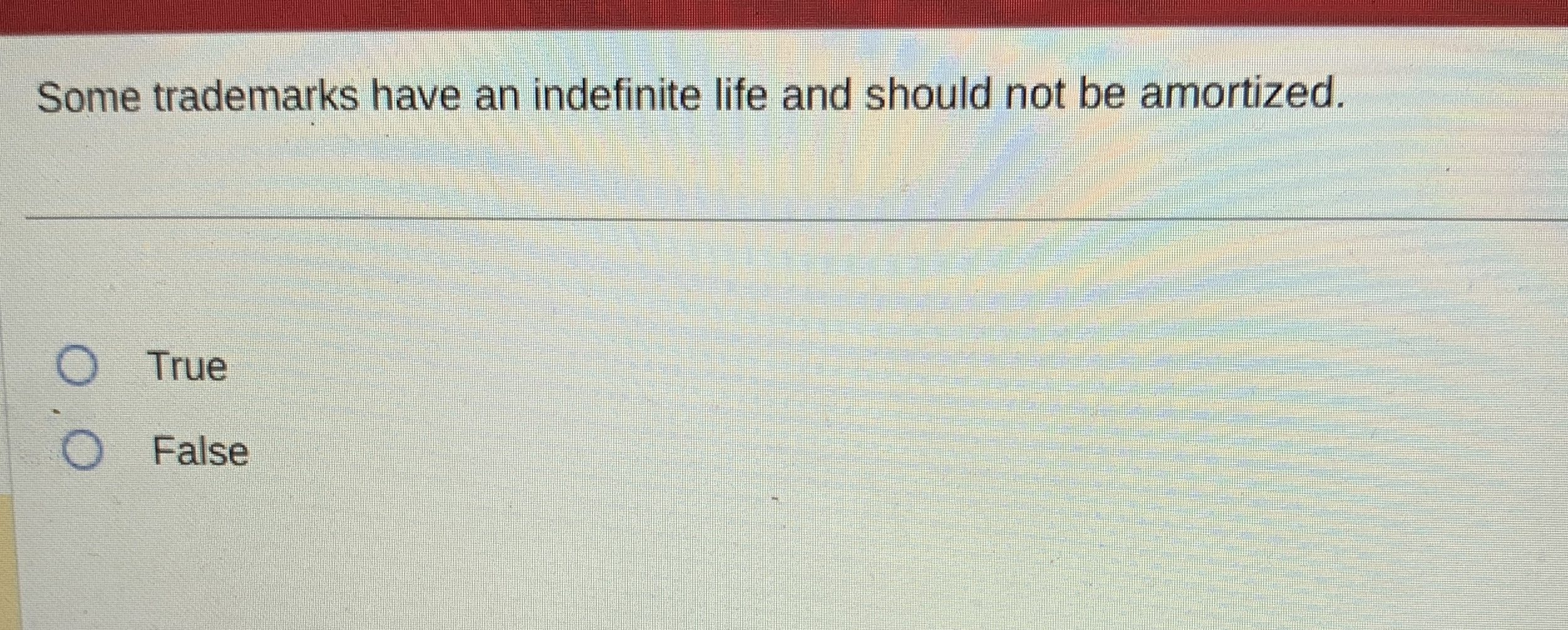 Some trademarks have an indefinite life and