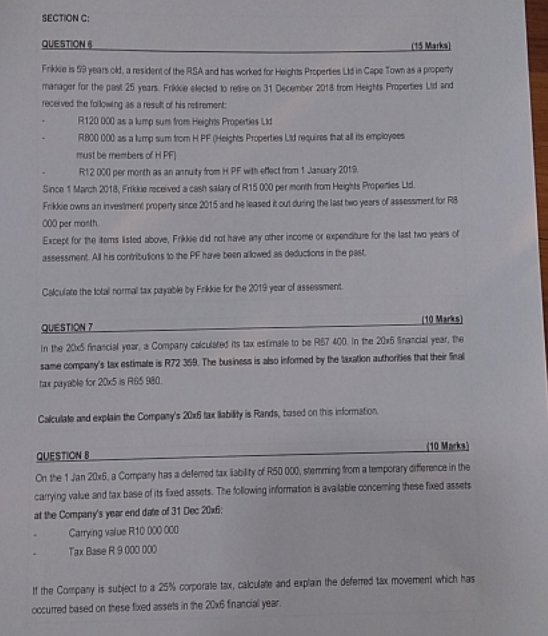 This is TAX327 assesment from Lyceum College