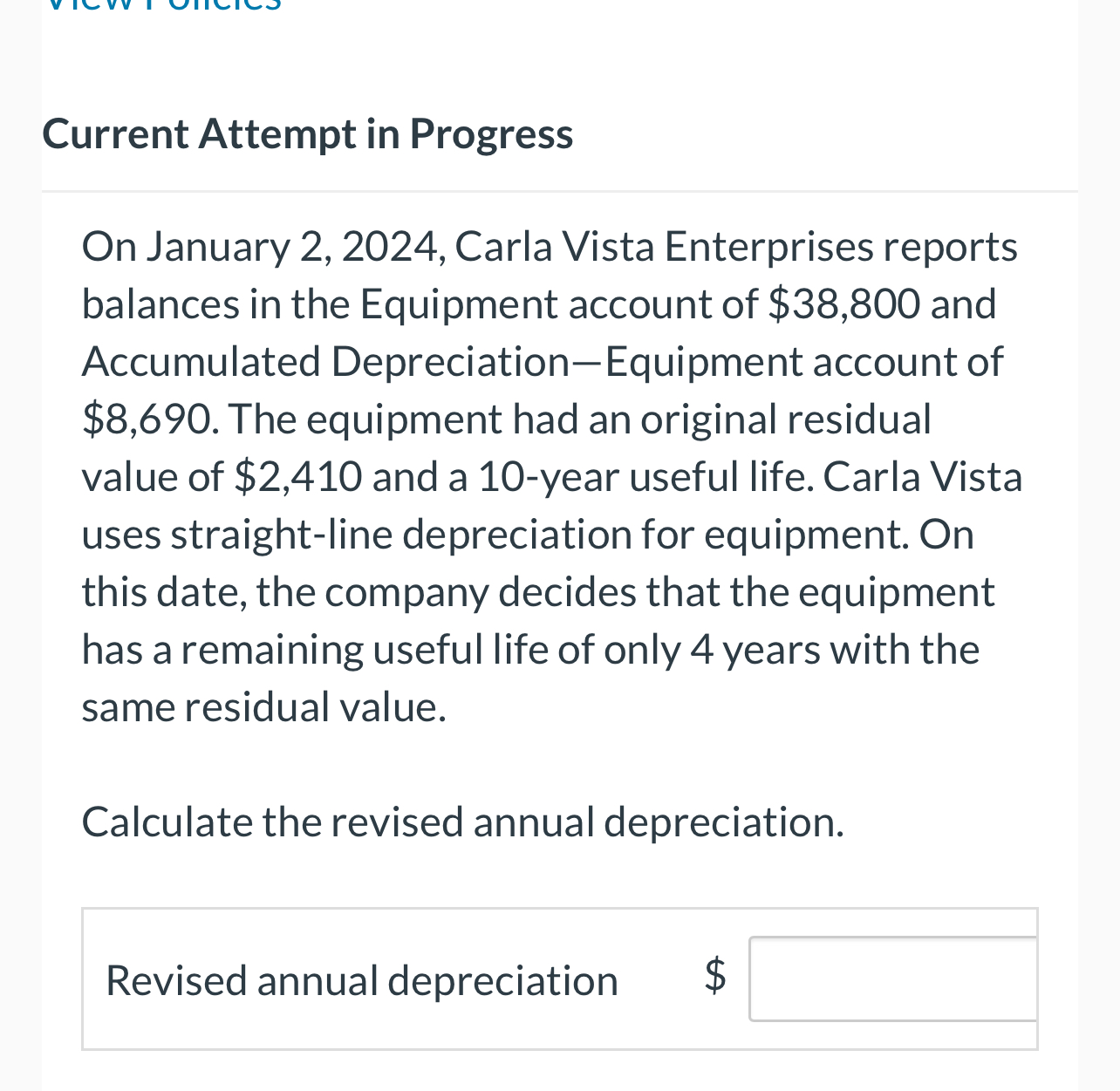 Current Attempt in Progress On January 2 , 2 0 2