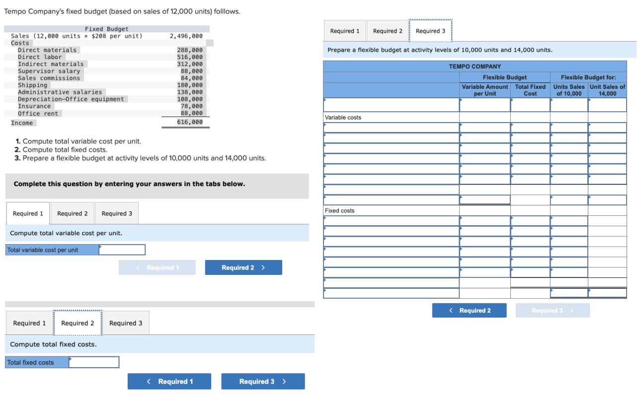 Please answer all 3 parts of the question. Don't