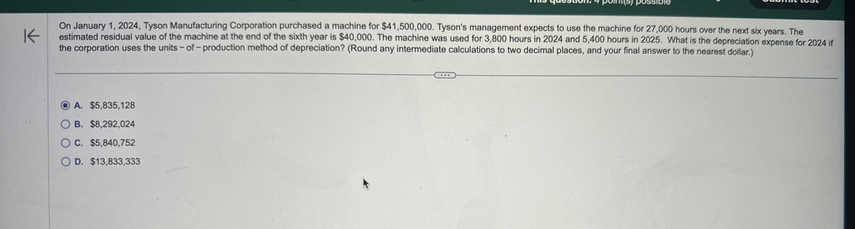On January 1 , 2 0 2 4 , Tyson Manufacturing