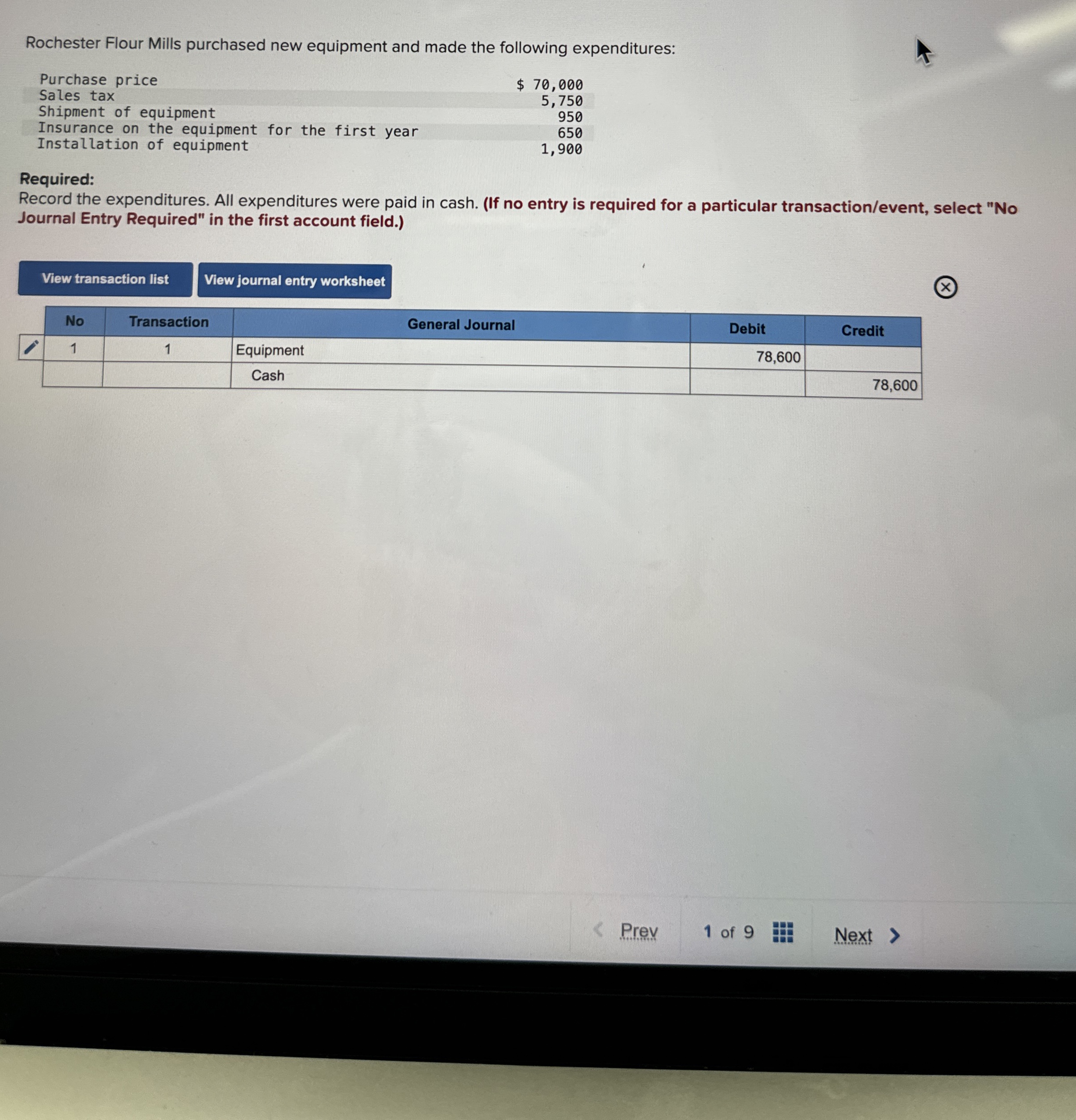 Rochester Flour Mills purchased new equipment and