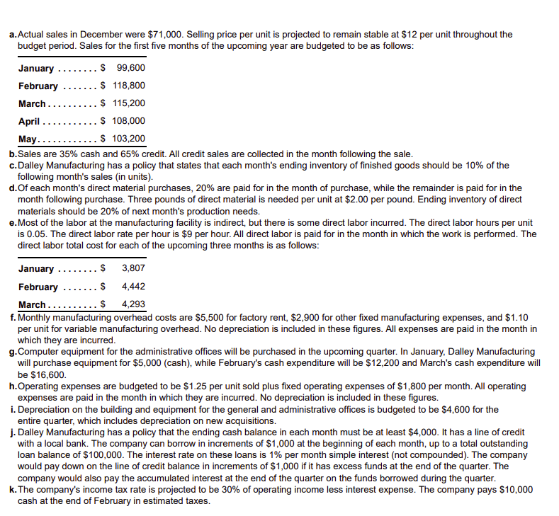 _ G Direct labor cost per unit 0.43 Variable
