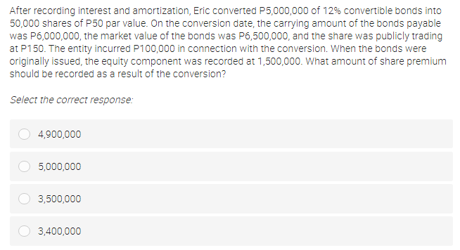 INTERMEDIATE ACC. 1. An entity includes one