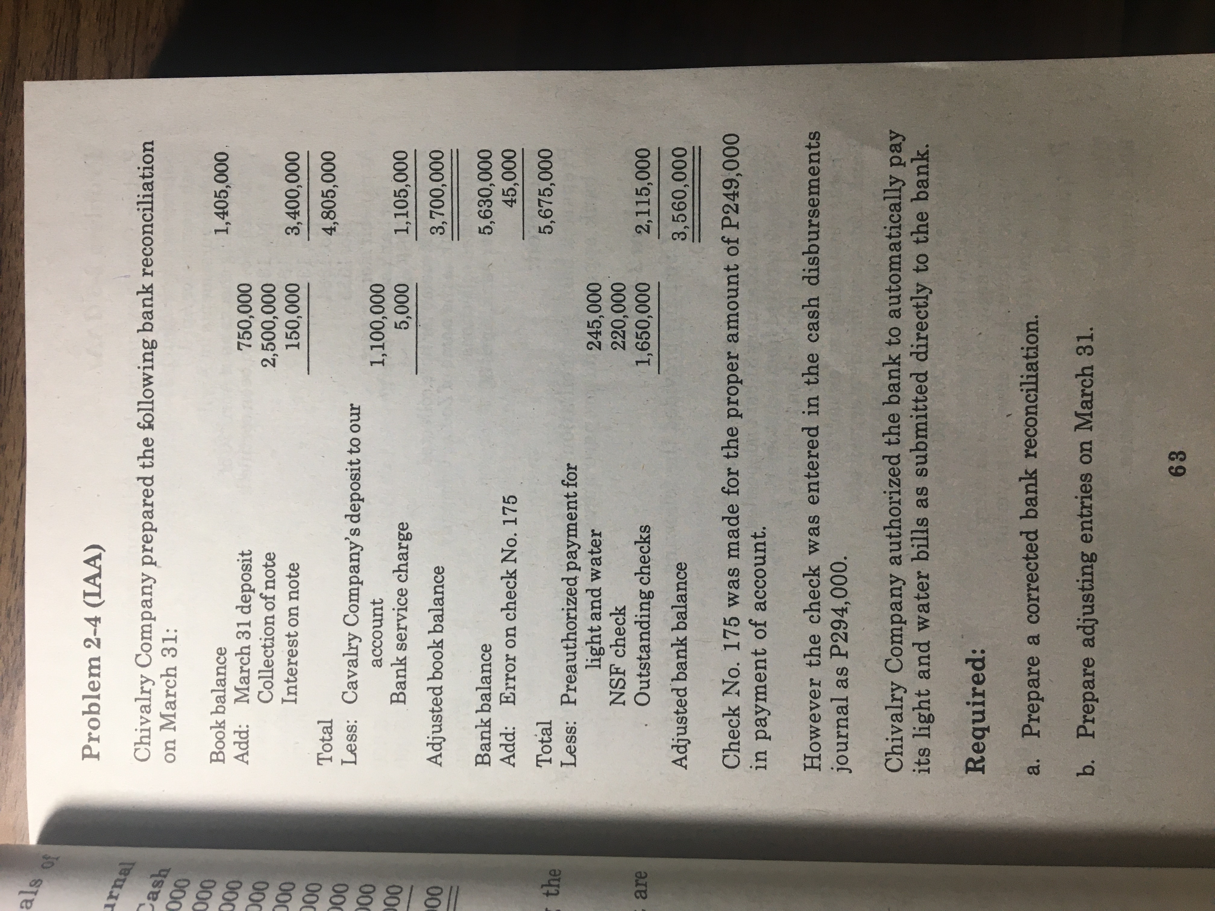 Problem 3 Please Provide Solution and