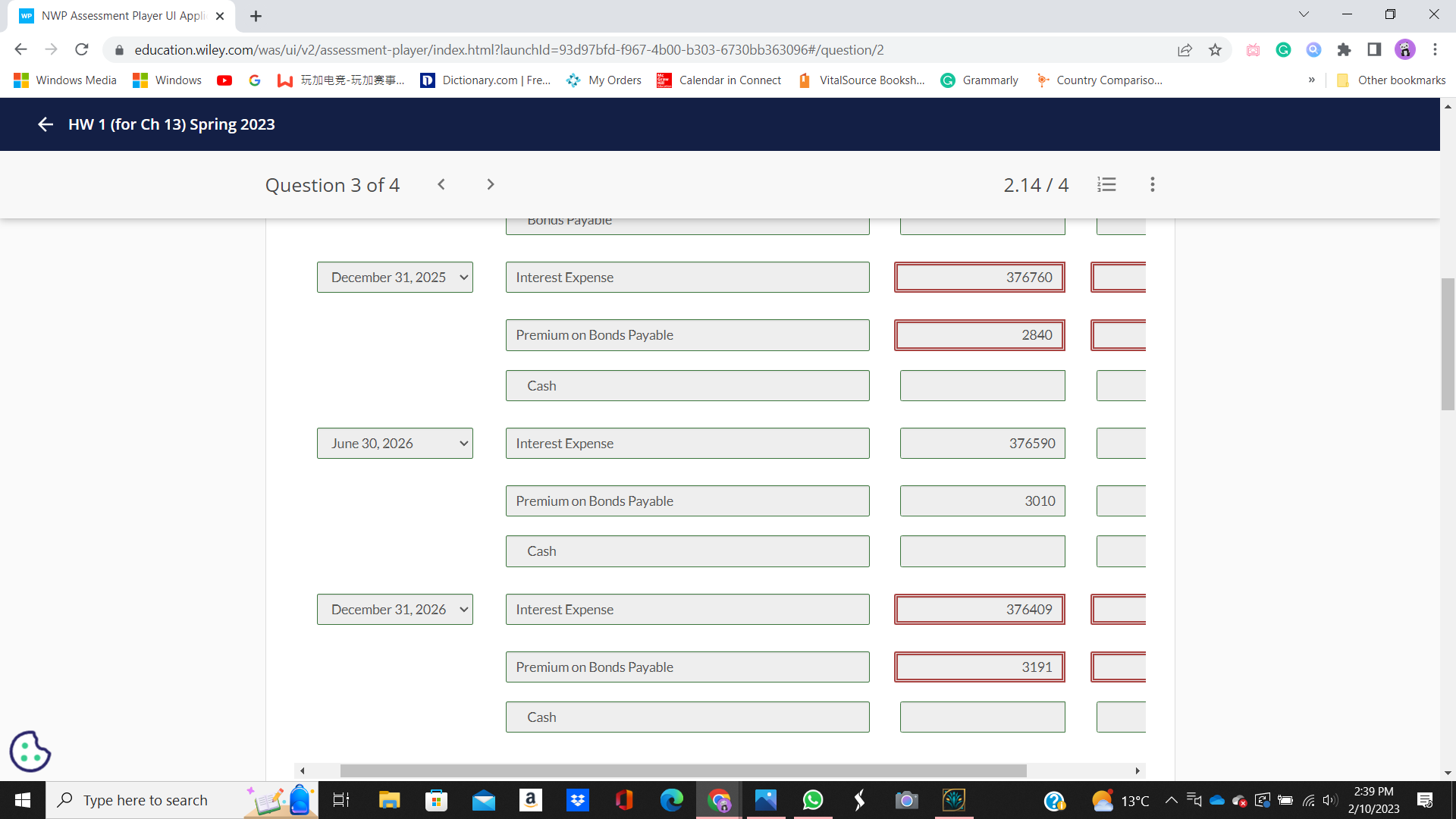 WP NWP Assessment Player UI Appli X + X C