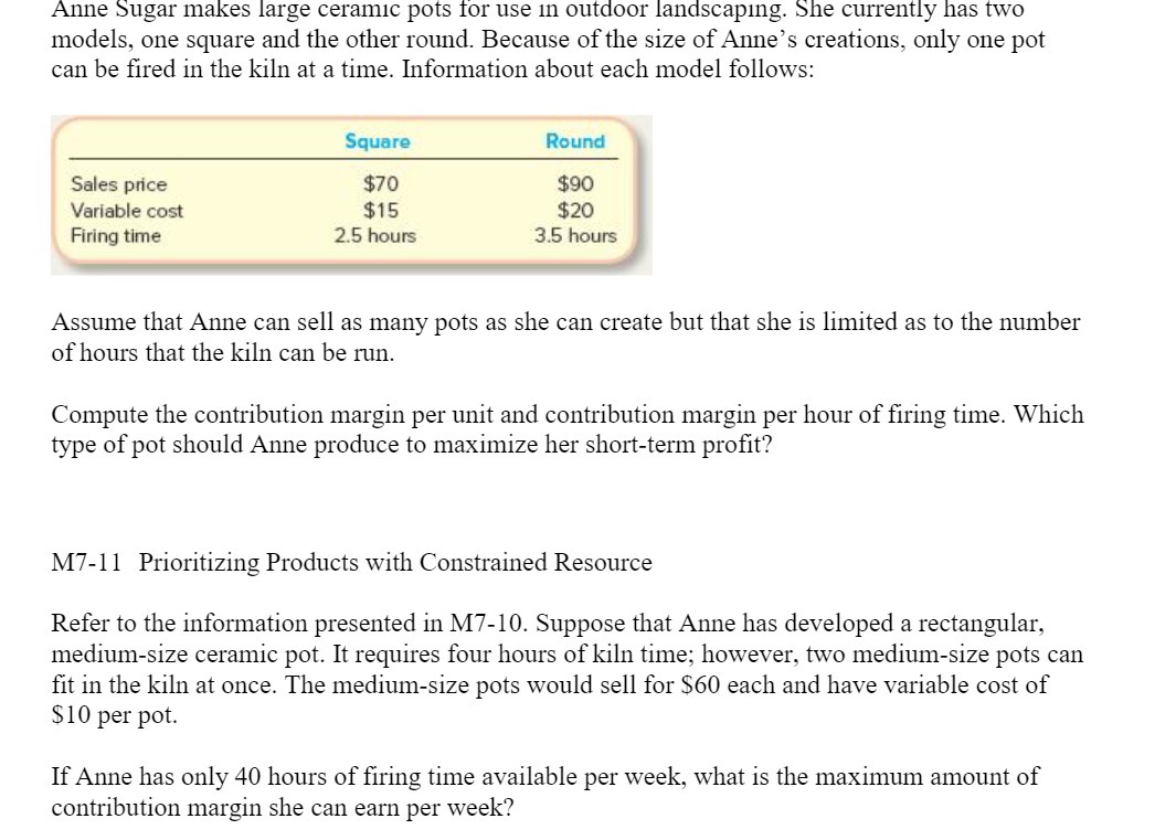 Anne Sugar makes large ceram1c pots for use in