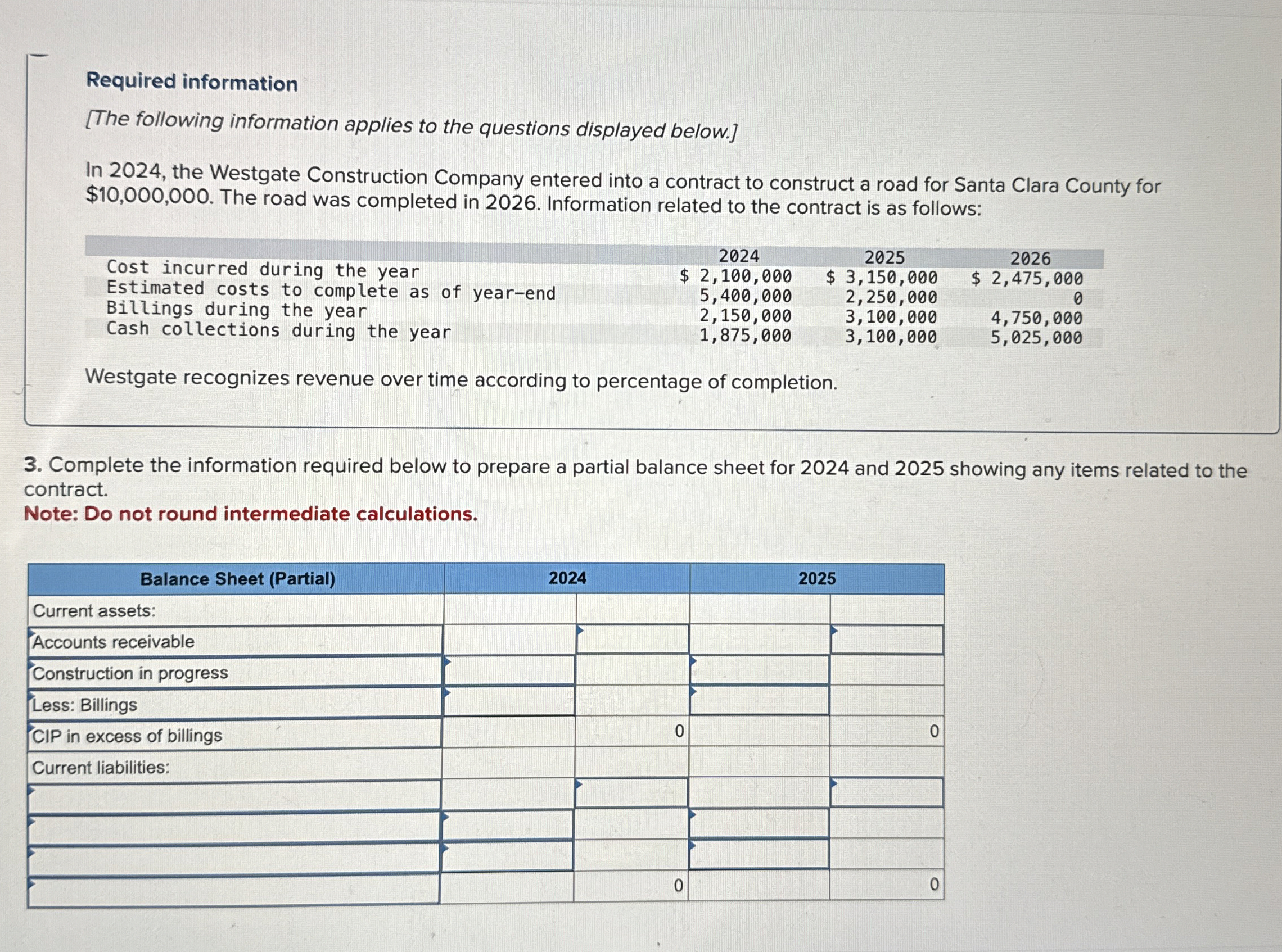 All Information is given please solve Required