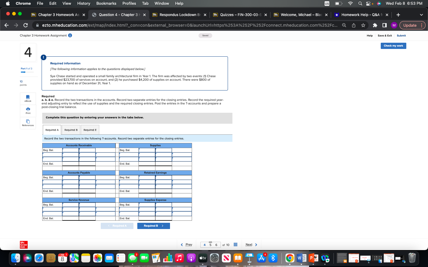 Chrome File Edit View History Bookmarks Profiles