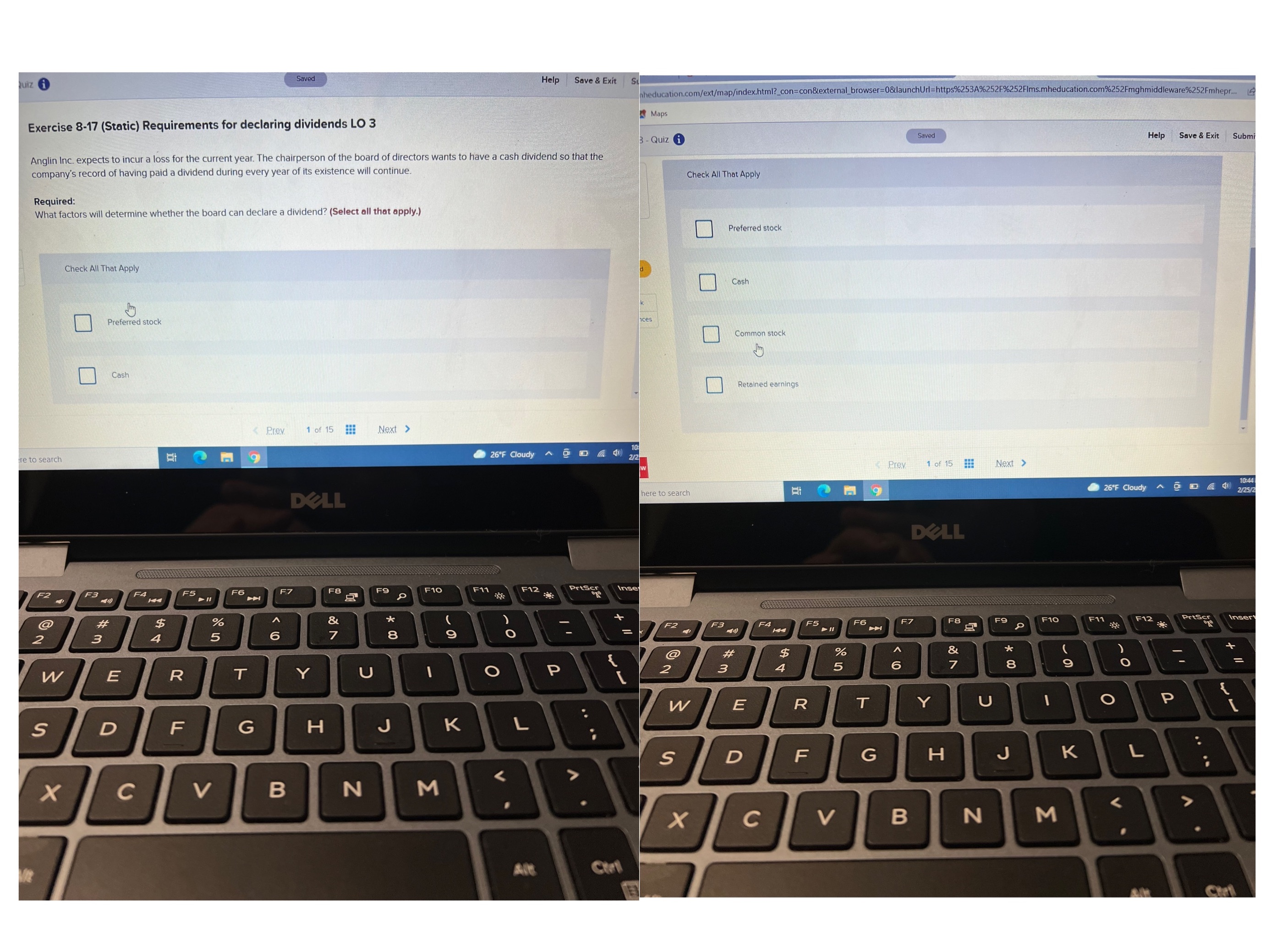 Saved Help Save & Exit S