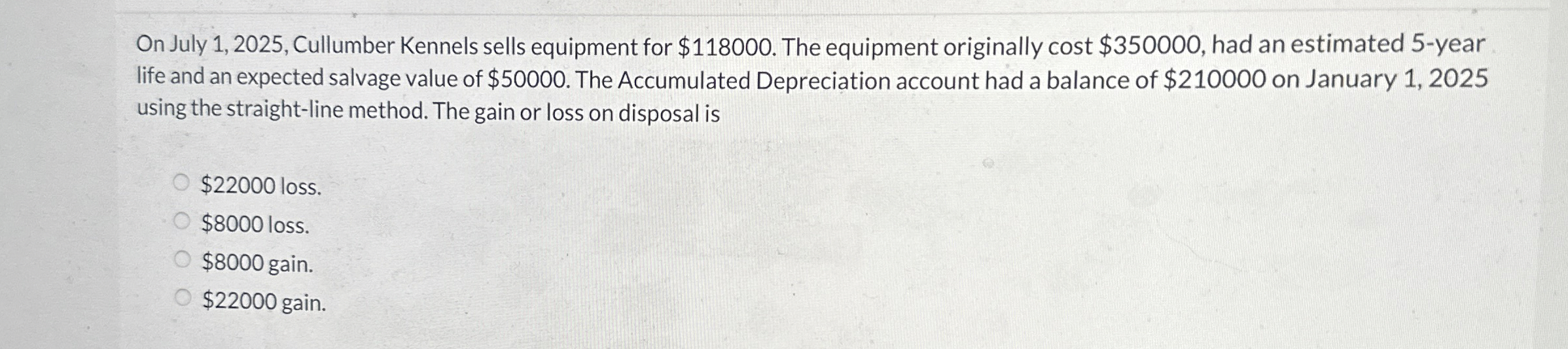 On July 1 , 2 0 2 5 , Cullumber Kennels sells