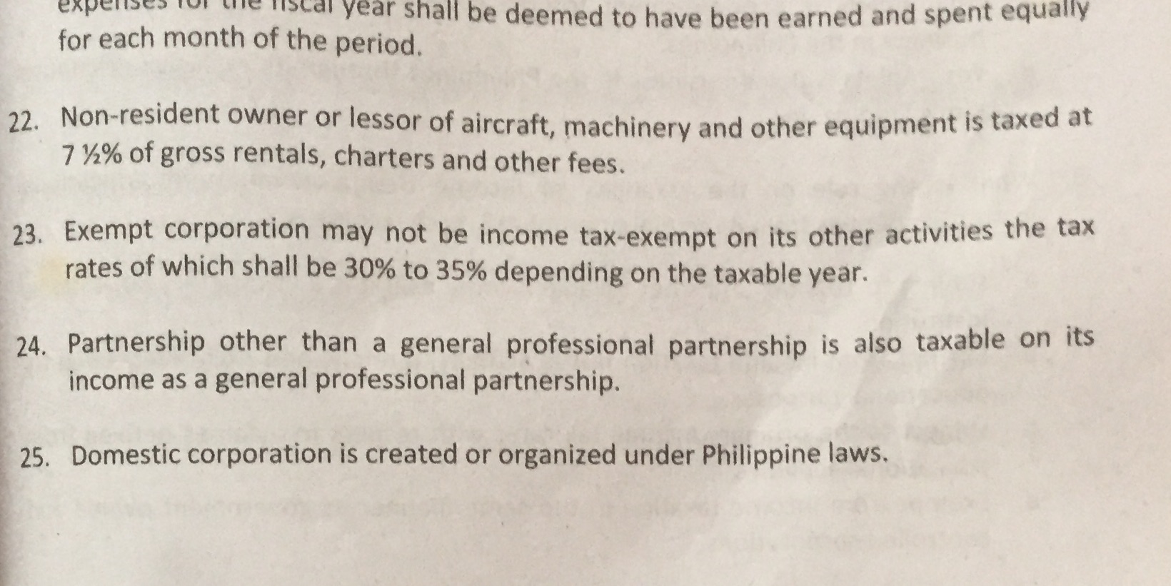 true or false expenses for lic fiscal year shall