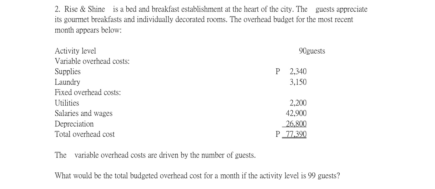 2. Rise & Shine is a bed and breakfast