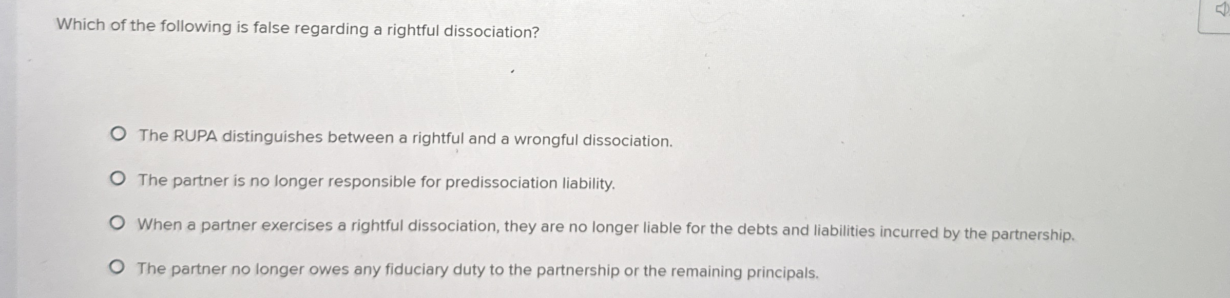 Which of the following is false regarding a