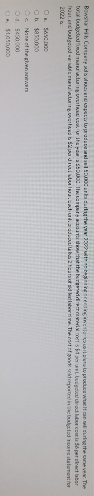 Please help me Bowshar Hills Company sells shoes