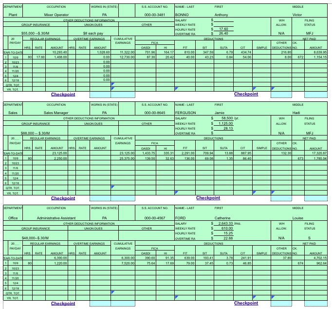 Could you complete the table base on the