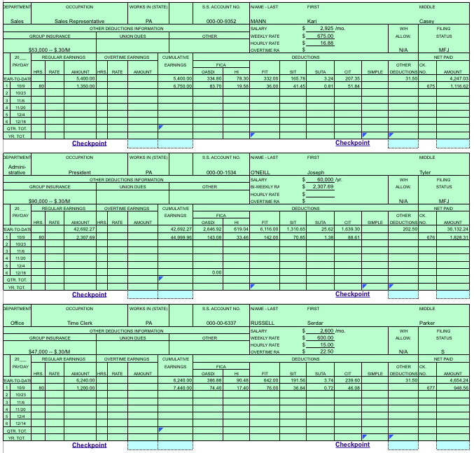 Could you complete the table base on the
