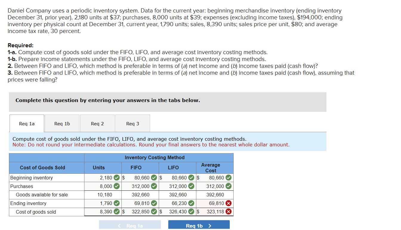 What are the correct answers to the values of the