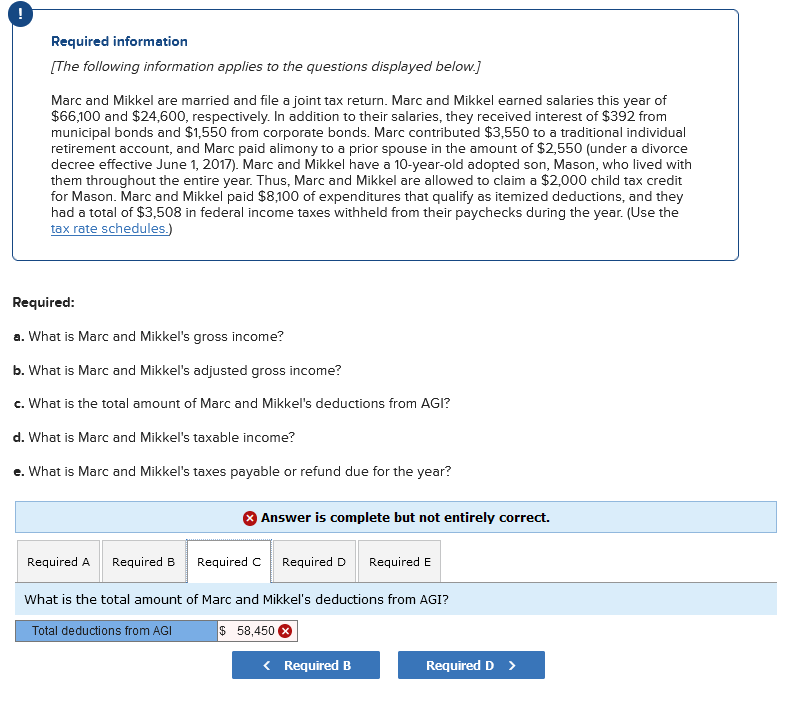 Marc and Mikkel are married and file a joint tax
