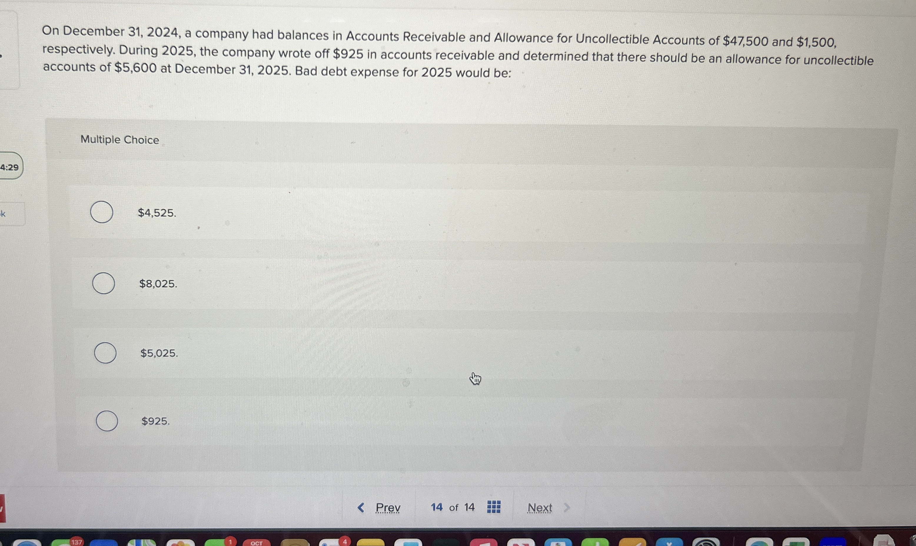 On December 3 1 , 2 0 2 4 , a company had