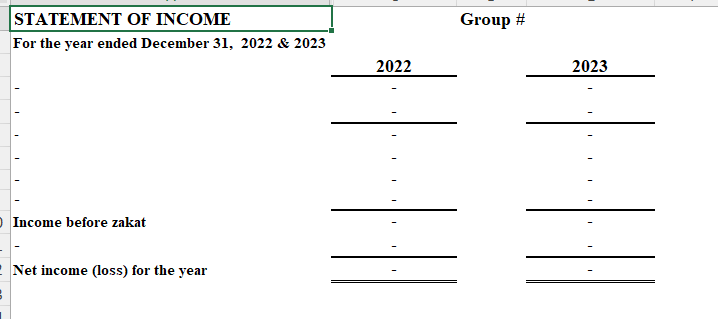 Adjusted Trial Balance for the year ended