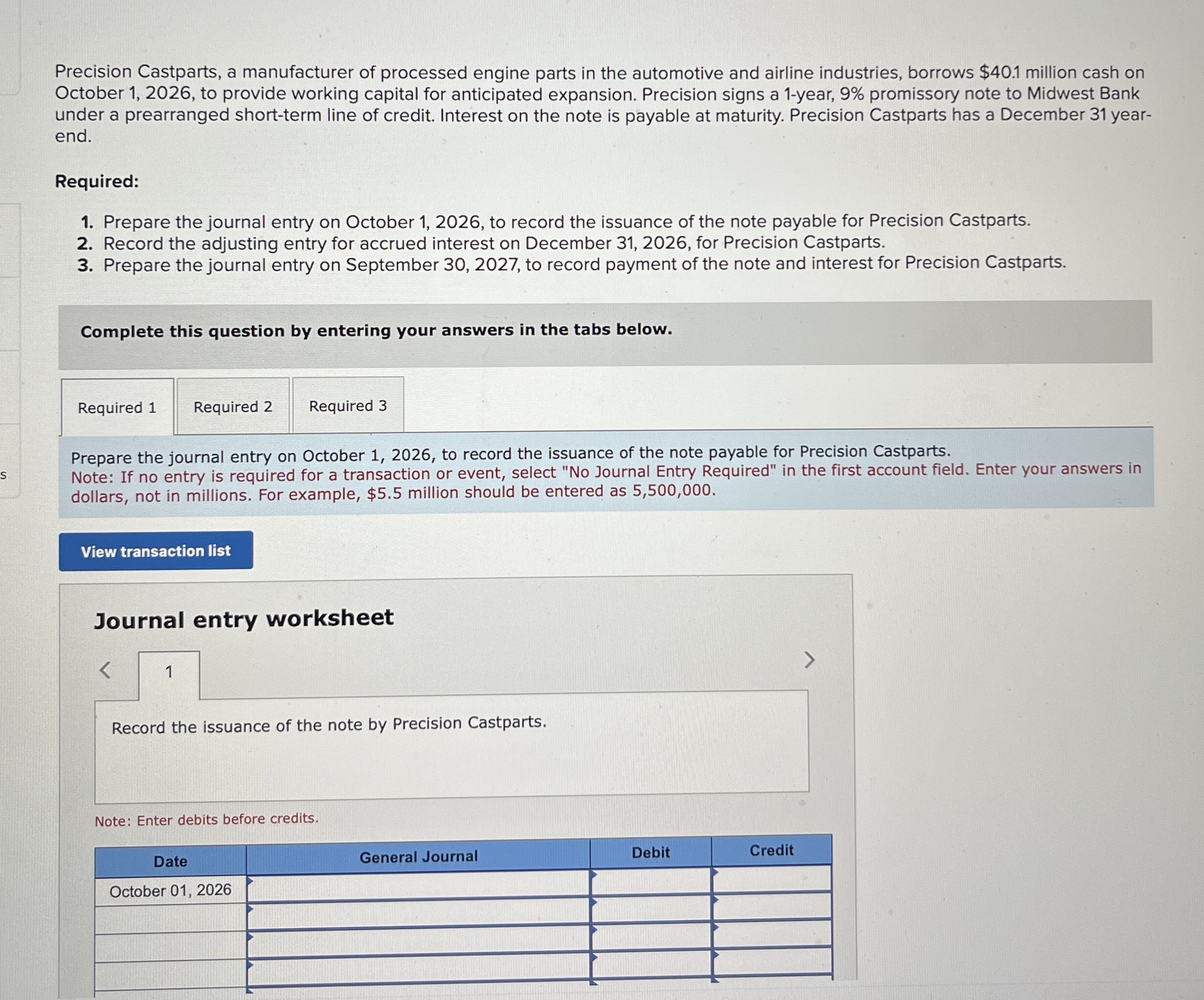 Precision Castparts, a manufacturer of processed
