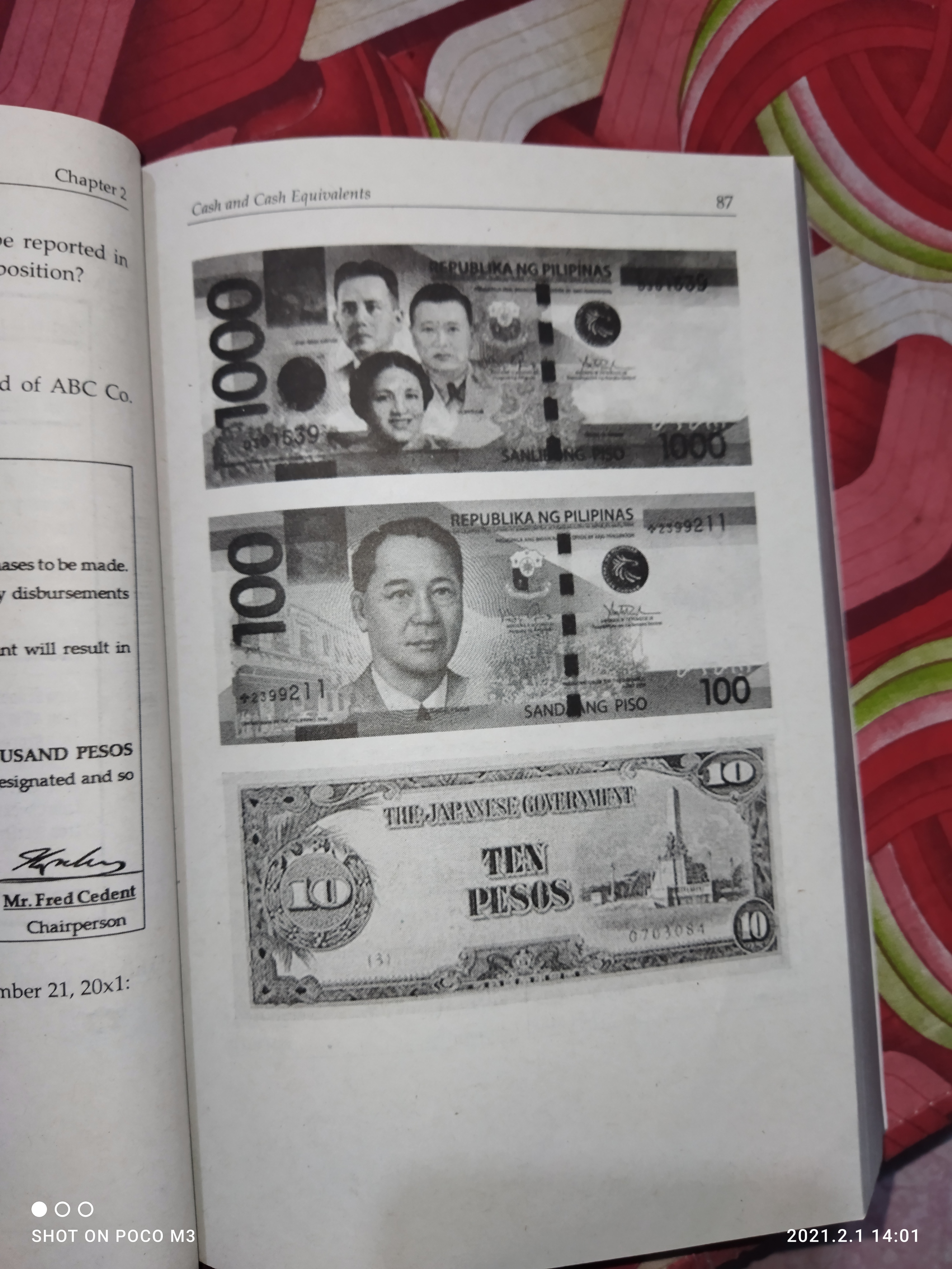 Please help me Chapter? 82 Cash and Cash Fact