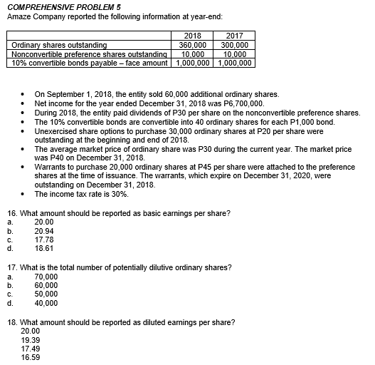 Problems COMPREHENSIVE PROBLEM 4 Nova Company