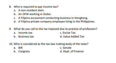 MODULE 8: TAXATION PLEASE COPY THE LINK AND PASTE