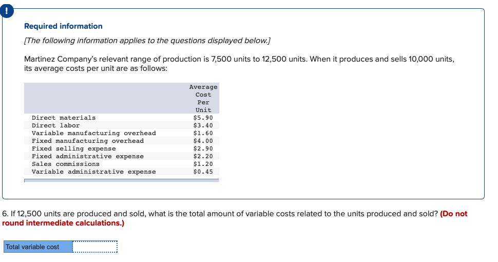 ! Required information [The following information