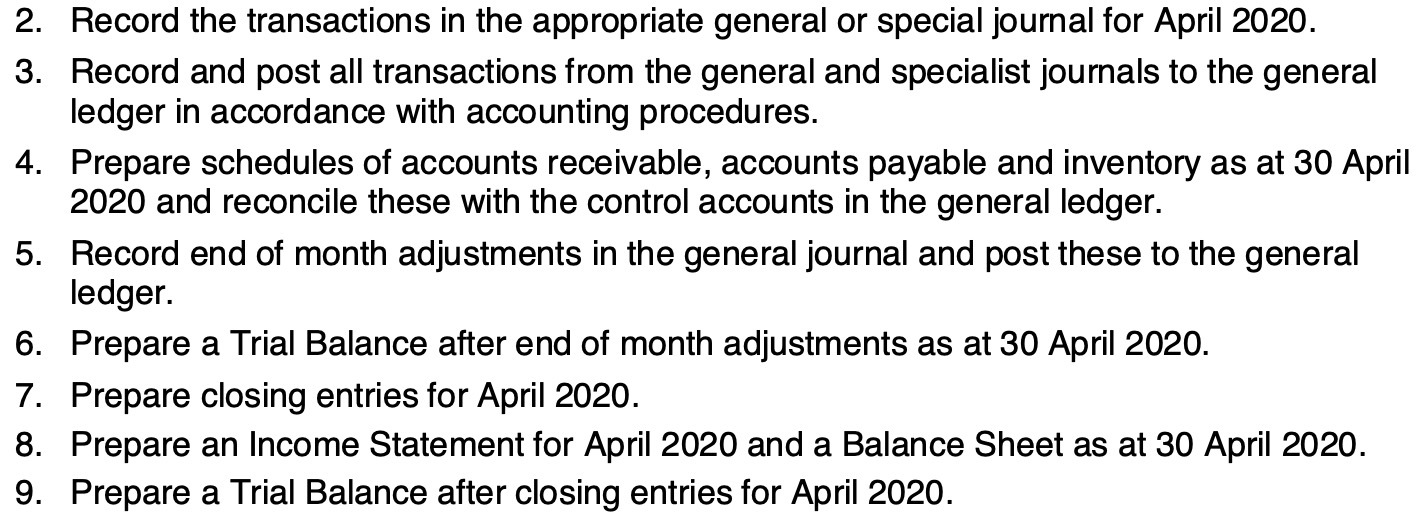 .01 99F?\" Record the transactions in the